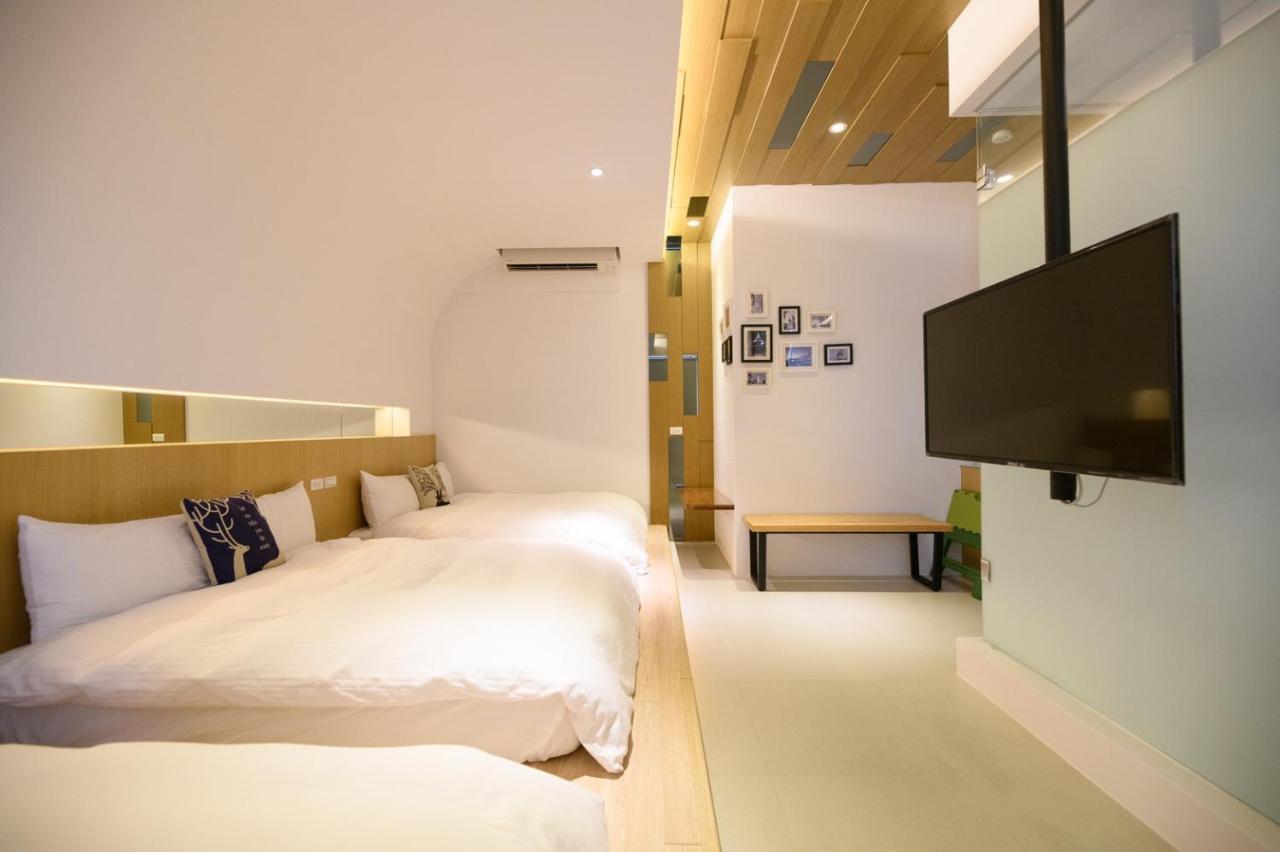 澎湖遛一遛旅店 Apartment Magong Bagian luar foto